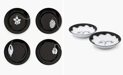 Anissa Kermiche’s Amuse Bush tableware makes for a decadent dinner party