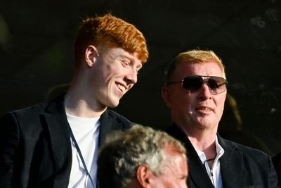 Neil Lennon's son Gallagher trains with Premiership side as teen aims for deal