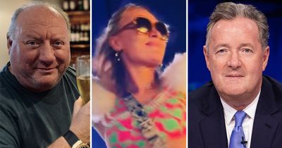 Piers Morgan accuses Laura Woods of 'pulling an Alan Brazil' after Glastonbury