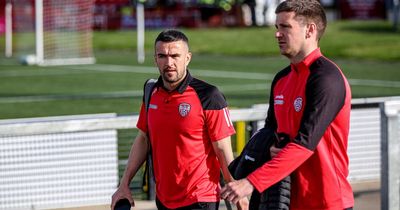 Derry City boss gives fitness update on Michael Duffy and Patrick McEleney