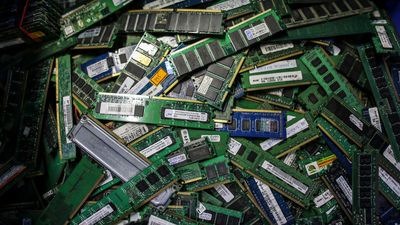 The data suggests Britain's best years of electronics recycling are already behind it