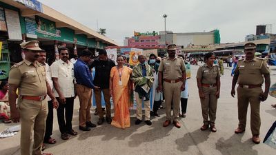 Rally against drug abuse and illegal trafficking held in Arcot near Ranipet