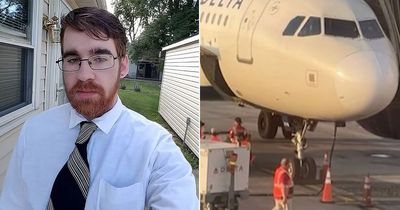 Worker who jumped in plane engine showed no sign of wanting to kill himself, says brother