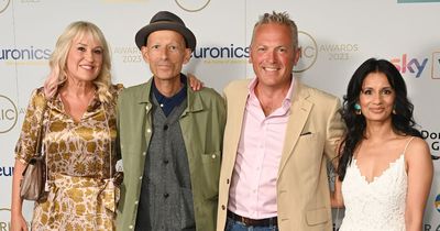 Jonnie Irwin makes rare public appearance as his show wins award