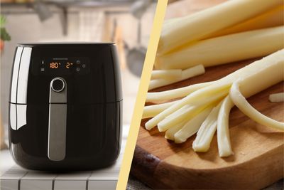 Cheese strings in an air fryer? Fans are calling Mrs Hinch's two-ingredient air fryer hack 'amazing'