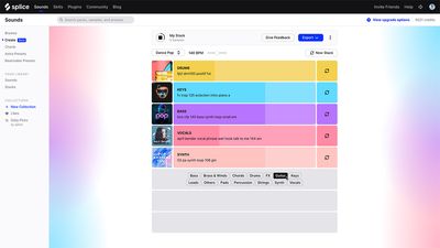 Splice is now letting you use AI to create ‘Stacks’ of complementary samples on its website