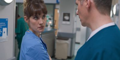 Casualty EXCLUSIVE: Nigel Harman and Anna Chell reveal a MAJOR new Max and Jodie secret!
