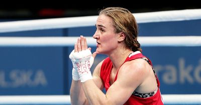 What time and TV channel is Kellie Harrington's European Games quarter-final on?