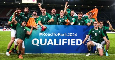 Ireland men's Sevens celebrate Olympic qualification with victory over GB