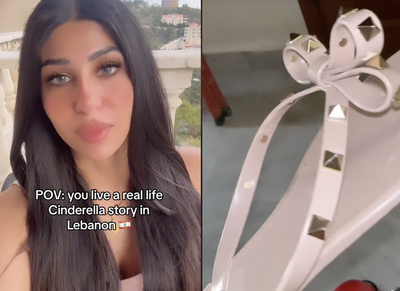 Woman shares her ‘real-life Cinderella’ story after stranger finds her lost shoe in Lebanon