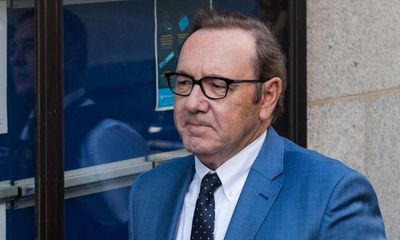 Kevin Spacey arrives at court in London for sexual assault trial
