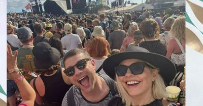 Holly Willoughby 'so sorry' as she tells fans she 'feels 20 again' and says she 'left worries' after Glastonbury weekend