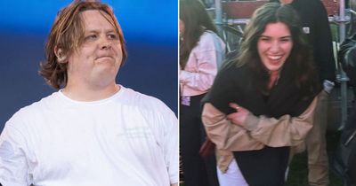 Who is Lewis Capaldi's girlfriend as she supports him through Tourette's battle?