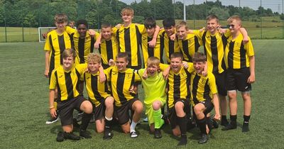 Dumbarton United's 2009s team crowned League Champions after outstanding year