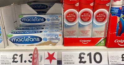 Tesco shoppers call out 'ridiculous' £10 price of Colgate toothpaste