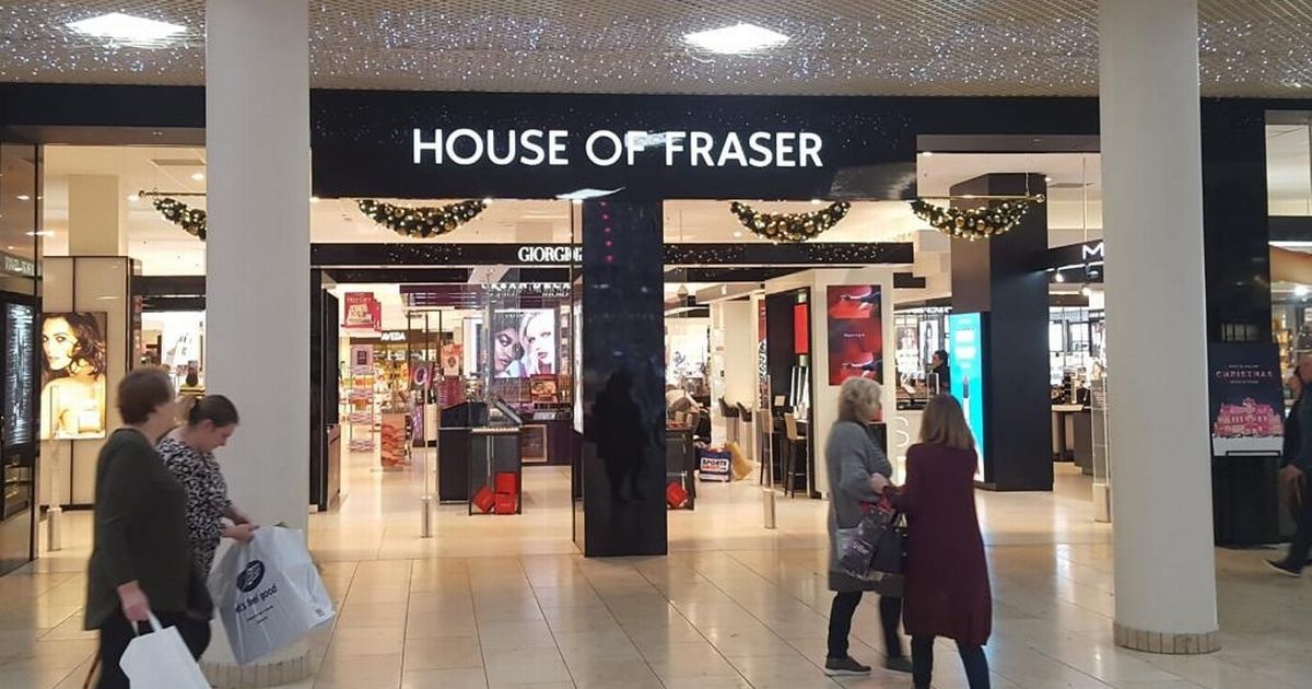 NHS scans in the Metrocentre's old House of Fraser…