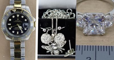 Hundreds of pictures of stolen jewellery released by police in bid to find owners