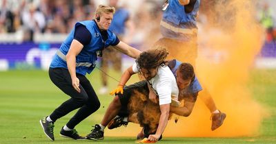 Three Just Stop Oil protestors arrested after Lord's Ashes Test halted by pitch invasion