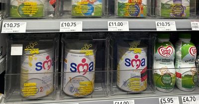 Co-op puts baby formula in locked cases - sparking fury from shoppers