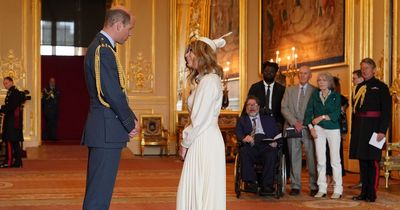 Kate Garraway receives MBE as husband Derek Draper watches on