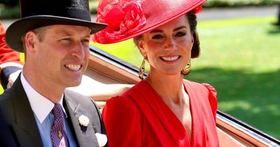 William and Kate 'flirt' at royal event as expert claims couple have increased their PDAs