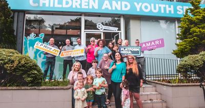 Parents of deaf child donate new signage to mark 35 years of Action Deaf Youth