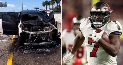 NFL star Leonard Fournette survives horrifying incident as car bursts into flames