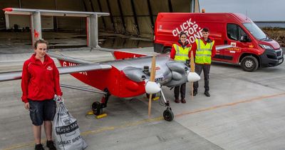 Using drones to deliver mail on islands ‘definitely worth exploring’