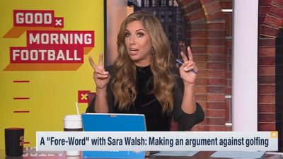 NFL Network’s Sara Walsh Goes on an Incredible Rant About Spouses and Golf