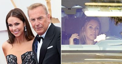 Kevin Costner's wife Christine seen for first time since 'blindsiding' him with divorce