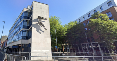 Iconic city sculpture removed from Belfast junction after 60 years