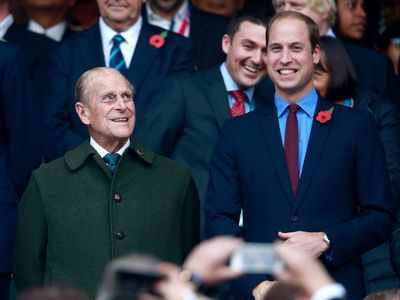 Prince William has amusing reaction to expletive-filled story about his grandfather Prince Philip