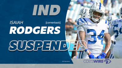 Report: Colts’ Isaiah Rodgers to receive season-long suspension for gambling