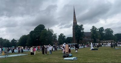 'It helps strengthen relationship bonds' - Thousands celebrate Eid al-Adha with prayers in Platt Fields Park