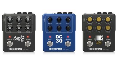 TC Electronic is packing the value and guitar amp sounds of the ‘60s in its Ampworx Vintage Series preamp pedals