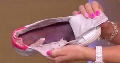Cleaning guru warns against dishwasher hack for washing trainers after ruining hers