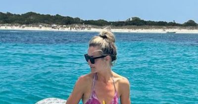 Helen Skelton branded a 'natural' in bikini on paddle board as she marks 'big birthday' early