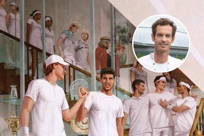 Andy Murray breaks silence on controversial poster of Wimbledon greats