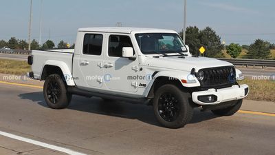 2024 Jeep Gladiator Spy Photos Glimpse Updated Interior From Wrangler