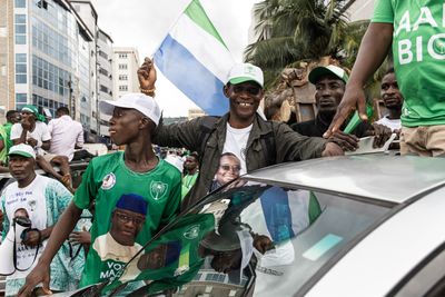 Calm in Sierra Leone despite contested election result