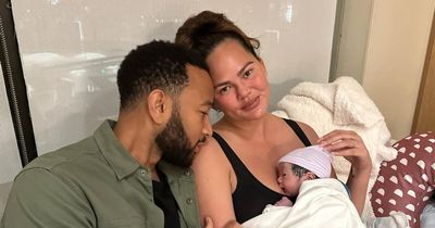 Chrissy Teigen welcomes fourth child with John Legend via surrogate and shares sweet name