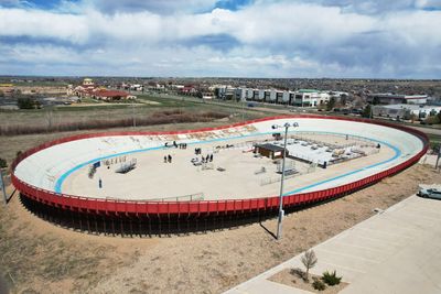 Saved from the brink of decay, the resurrected Boulder Valley Velodrome is close to opening