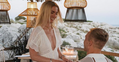 Rangers star Robby McCrorie proposes in stunning Greece setting as Ibrox pals share the love