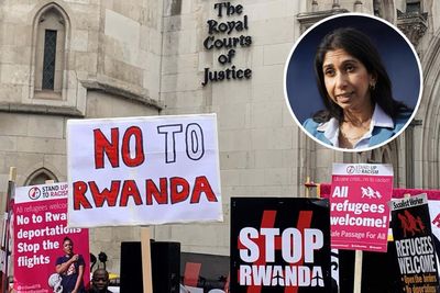 Rwanda deportation scheme ruled unlawful as Suella Braverman faces call to resign
