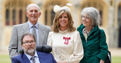 Kate Garraway didn't recognise Gareth Bale when they collected their MBEs from Prince William
