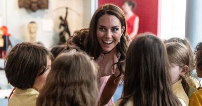 Kate Middleton's sweet-five word question for young tour guides as she opens new children museum