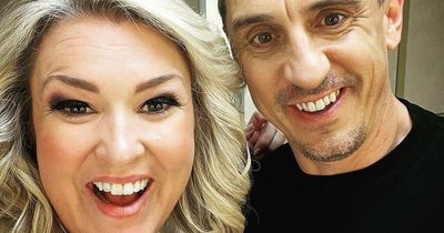 BBC Dragons' Den star Sara Davies sends sweet message to new co-star Gary Neville after filming