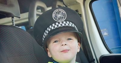 Scots lad, 5, sent on 'secret mission' by police as part of incredible birthday surprise