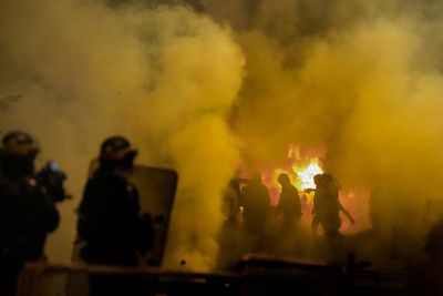 Watch live: Protesters march in Paris suburb of Nanterre after fatal police shooting of 17-year-old