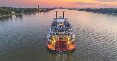 'I sailed the Mississippi River on the largest steamboat ever built - it's no ordinary cruise'